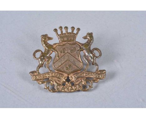 Canada, 13th Scottish Light Dragoons of Canada, by Ellis &amp; Co, dated 1910, two lugs to reverse
