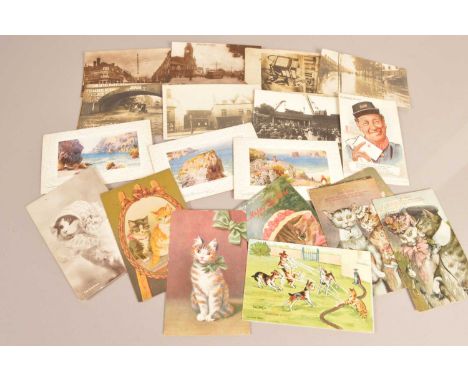 Edwardian and Later Postcards Incudes Reading and Area RPs, all loose, RPs include Olympic Regatta Henley Duke Street 1908, W