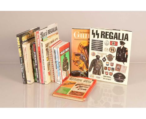 A good collection of Third Reich Weapon Reference books, to include The Collector's Pictorial Book of Bayonets by Frederick J