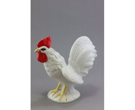 A Large Italian Ceramic Cockerel 