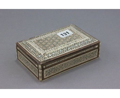 Micro mosiac Mother of Pearl Inlaid Box