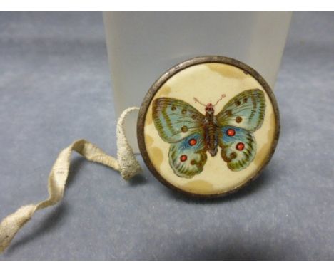 Vintage Tape Measure with Butterfly design