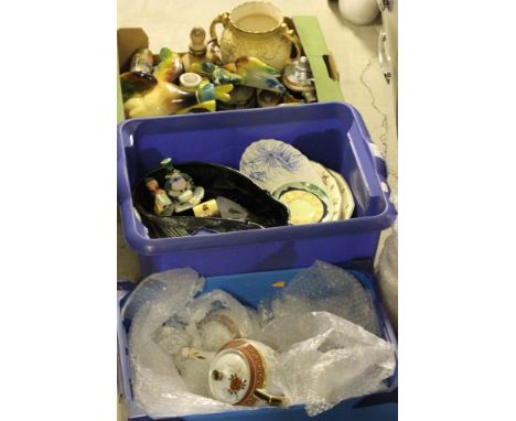 Three Boxes of Mixed Ceramics including a Tea Service 