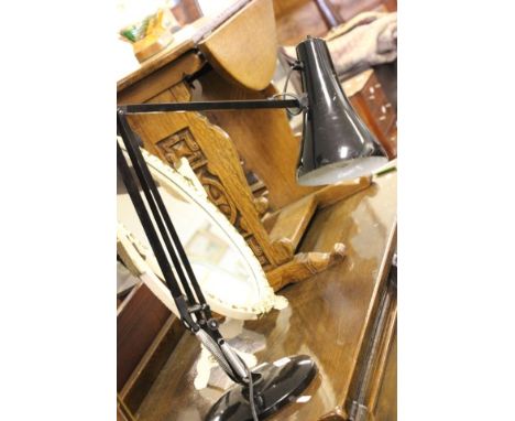 Black Angle Poise Lamp
