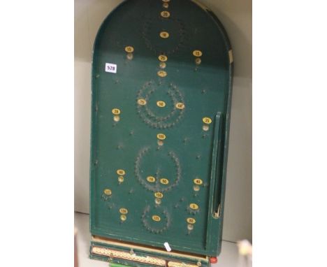Vintage Bagatelle Board
