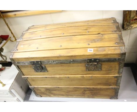 Iron Bound Domed Topped Trunk