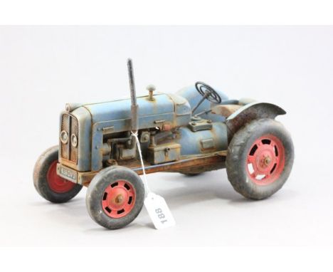 A Vintage style Model Tractor