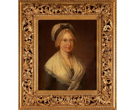 Dutch School, 18th centuryA portrait of a ladyOil on canvas64x53 cm 