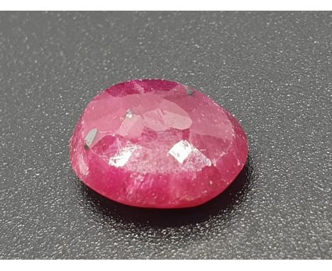 4.60ct Certified Natural Ruby Loose Gemstone 