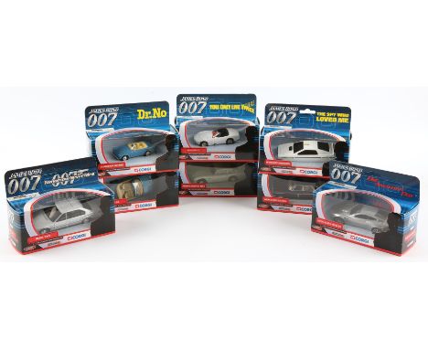 James Bond 007  CORGI The Ultimate Bond Collection 1:43 scale cars, To include the following ;BMW 750i - Tomorrow Never Dies 