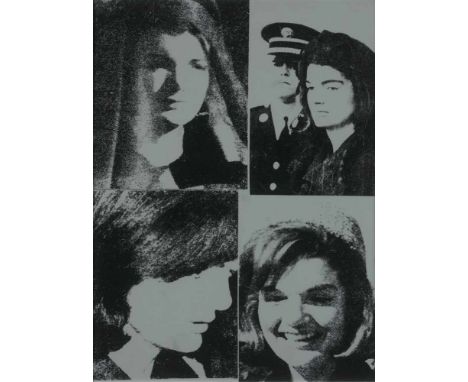  Warhol, Andy: Jacqueline Kennedy III (Jackie III) Jacqueline Kennedy III (Jackie III) Farbsiebdruck auf festem Velin. 1966. 