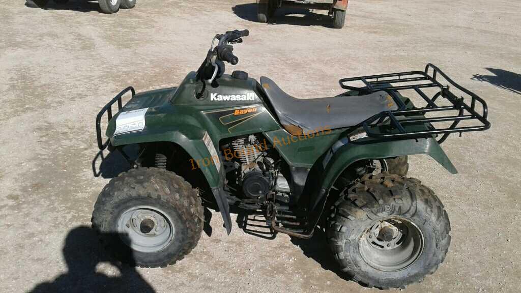 1999 Kawasaki Bayou 220 ATV. Does Not Run. VIN JKBLFBA1XXB759094 ( No