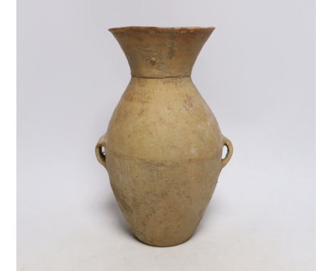 A Chinese Neolithic Qijia Culture Pottery jar, c.2000 B.C., 27cm high