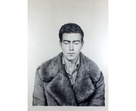 Claudio Bravo (1936-2011) - Limited edition lithograph - "Fur Coat (Front)", 30ins x 22.5ins, signed, dated 1976 and numbered