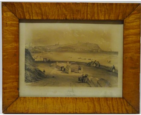 'Scarborough from the Spa', 19th century lithograph after H B Carterby Day & Hague pub. W Theadston, London 28cm x 38cm in pe