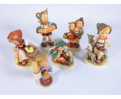 Six Hummel figures (6)   Condition Report   Click here for further images, condition, auction times & delivery costs