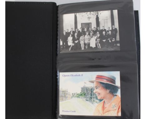 Selection of postcards, general, royalty, and comic, cigarette cards John Player 1934 "Album of the Stars" appears to be comp