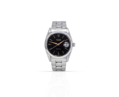 Rolex: a stainless steel wristwatch Oysterdate Precision model 6694 from between lugs, stainless steel case, manual wind move