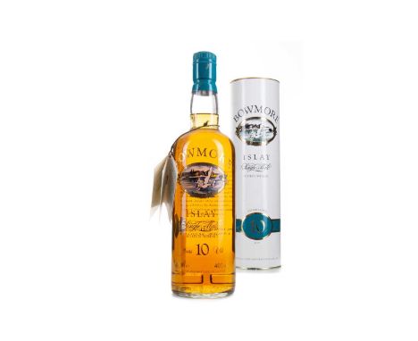 BOWMORE 10 YEAR OLD SCREEN PRINTSingle malt.Sat on the picturesque shore of Loch Indaal, Bowmore is a distillery steeped in m