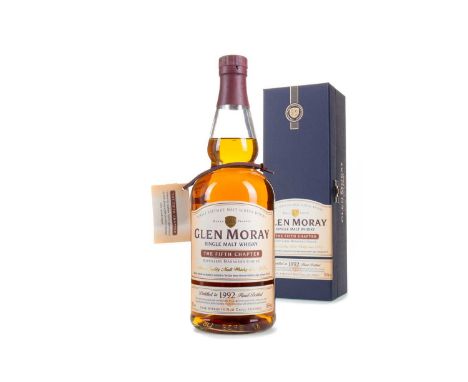GLEN MORAY 1992 DISTILLERY MANAGER'S CHOICE "THE FIFTH CHAPTER"Single malt.Selected by Graham Coull to mark his appointment a