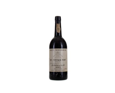 SMITH WOODHOUSE 1975 VINTAGE PORTNo stated ABV / 75cl