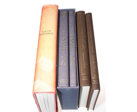 RALPH EDWARDS, The Shorter Dictionary of English Furniture, Country Life 1964, quarto; WILLIAM &amp; JOHN LINNELL, two volume