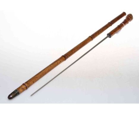 Bamboo sword stick.