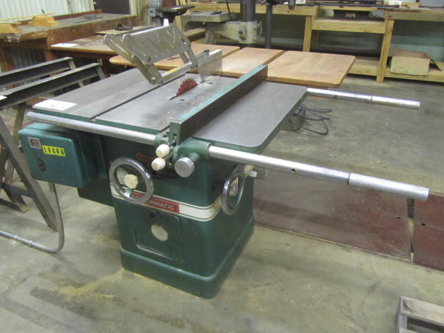 Powermatic Model 66 Table Saw with Adjustable Gauge Arm, Blade Guard