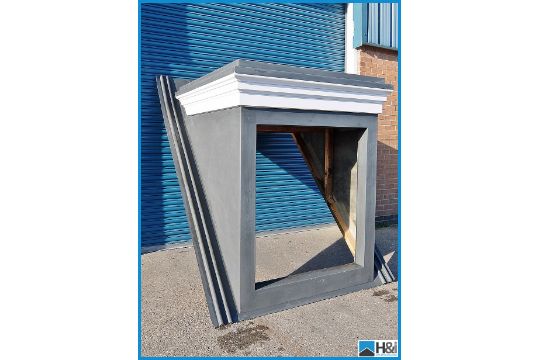Grp Flat Roof Style Dormer Window Shell Prefabricated Dormer