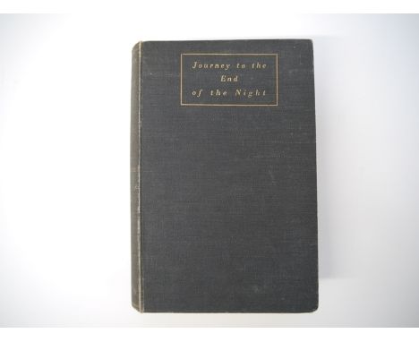 Louis-Ferdinand Celine: 'Journey to the End of Night', London, Vision Press, 1950, 1st edition, inscribed from the translator