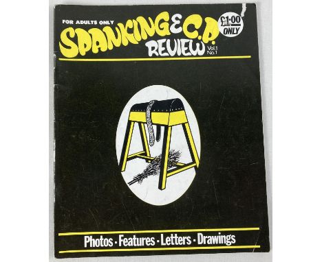 First edition of Spanking &amp; C.P. Review, Volume 1 No. 1 adult erotic magazine. 