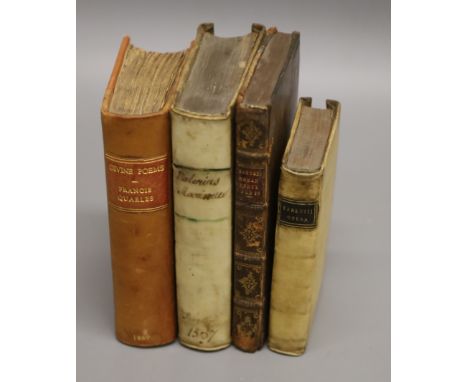 Somner, William, A Treatise of the Roman Ports and Forts in Kent...Oxford, Printed at the Theater, 1693 and three other vols,