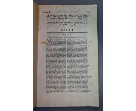 Careri, John Francis Gemelli - A Voyage round the World, Part III, containing the most remarkable things he saw in Indostan, 