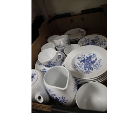 A TRAY OF ROYAL WORCESTER RHAPSODY TEAWARE