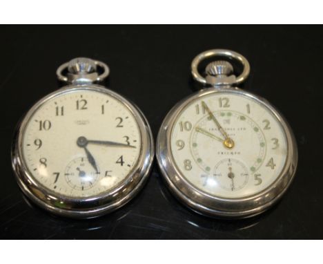 TWO VINTAGE POCKET WATCHES 