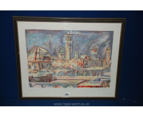 A Christopher Corr pencil signed limited edition Print; 'Bukhara'.