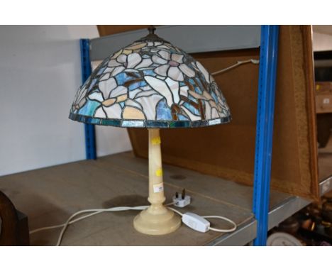 A Tiffany style lamp