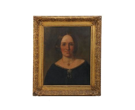 English School (19th Century)Shoulder Length Portrait of a Ladyoil on canvas laid to panel50 x 40cm (19.5'' x 15.5'')Provenan
