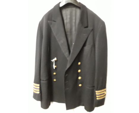 British WWII and later Merchant Navy Chief Engineers Uniform Jacket in good condition only having some re-stitching to the in
