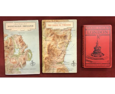 1951 Festival of Britain (3) Ward Locks 'London' Guide Book, with the 'Festival of Britain' supplement,  'The Lakes to Tynesi
