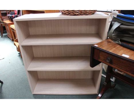 modern 3 shelf bookcase