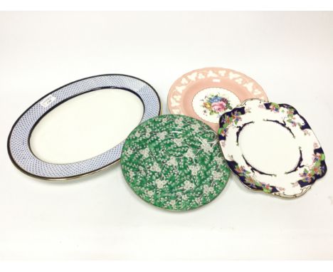 COPELAND SPODE BILLINGSLEY ROSE DINNER SERVICE, along with a Royal Doulton tea service and other ceramics