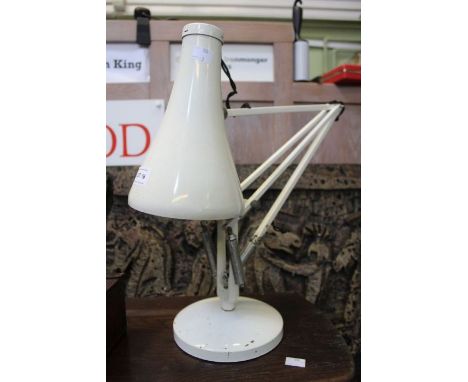 An Anglepoise lamp