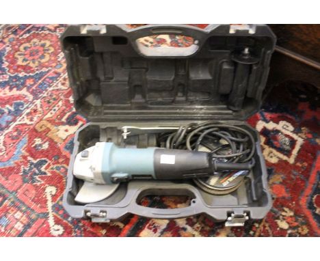 Black boxed angle grinder with heads&nbsp;