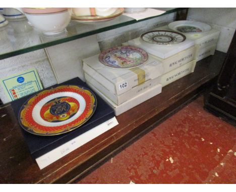 Collection of Royal Worcester boxed plates
