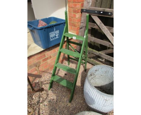 Wooden step ladder
