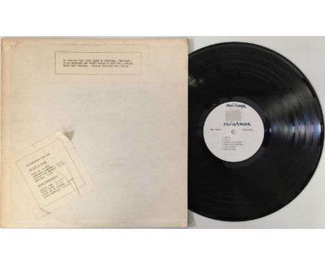 CHRISTMAS - HERITAGE LP (TEST PRESSING CANADIAN PROG - DAFFODIL SBA-16002). A superb white label test pressing prog-psych LP 