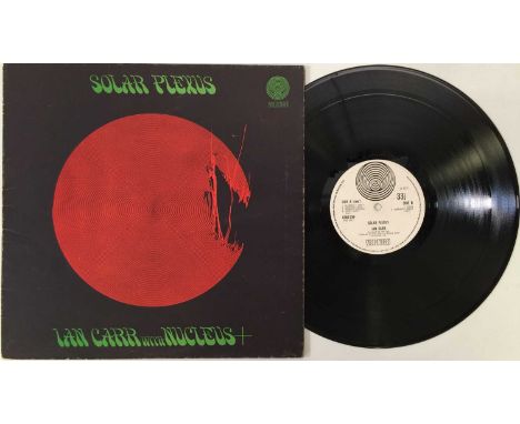 IAN CARR WITH NUCLEUS - SOLAR PLEXUS LP (UK LARGE SWIRL - VERTIGO 6360 039). A superb original UK copy of Solar Plexus; the s