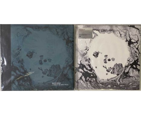 RADIOHEAD - A MOON SHAPED POOL LPs (COLLECTORS PACK). A stunning pack that includes 2 collectable LP variations of Radiohead'