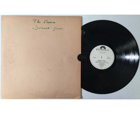 CREAM - DISRAELI GEARS LP (ORIGINAL GERMAN PROMO COPY - POLYDOR 184 105). Rarely seen original German white label 'sample not